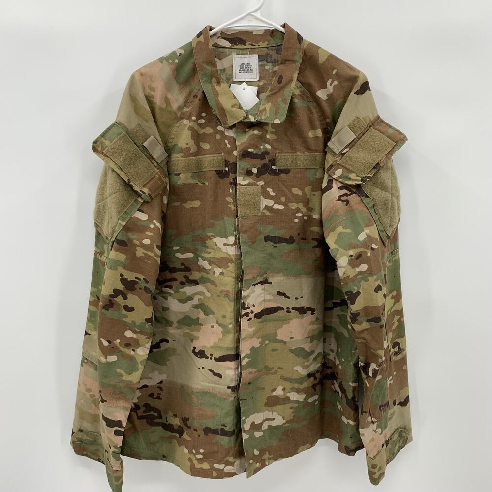 Military Coat Large-Short Hot Weather Combat Uniform Camo